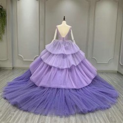 The Same Dress As Taylor Swift Tiered Quinceanera Dress Ball Gown Tulle Prom Dress Off Shoulder 2024 Evening Dress