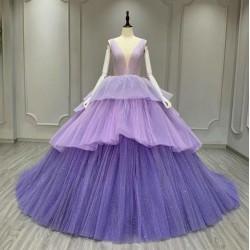 The Same Dress As Taylor Swift Tiered Quinceanera Dress Ball Gown Tulle Prom Dress Off Shoulder 2024 Evening Dress