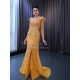 Tulle Long Sleeves Prom Dresses For Women Formal Party Gowns Special Evening Gowns