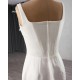 Two In One Mermaid Wedding Dresses Square Collar Bridal Gown 2024 Detachable Train Custom Made