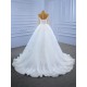 Two In One Mermaid Wedding Dress Long Sleeve Lace Appliques Backless Bridal Gowns