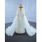 Two In One Mermaid Wedding Dress Pearl Bridal Growns Sweep Train Princess Bride Gown Vestido De Noiva