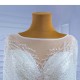 Two In One Mermaid White Wedding Dress Long Sleeve Bridal Gown Vestido De Noiva Floor Length 2024