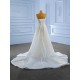 Two In One Pearl Wedding Dress Mermaid Bride Robe Floor length Bride Dresses Vestidos De Novia