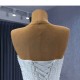 Two In One Wedding Dress Beading Sleeveless Wedding Long Dresses For Woman Open Back Vestidos De Novia