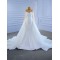 Two In One Wedding Dress Mermaid Bridal Gown Pearl Floor Length Bride Dresses Vestido De Novia