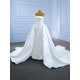 Two In One Wedding Dress Sleeveless Backless Formal Bridal Growns vestido de noiva 2024