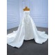 Two In One Wedding Dress Sleeveless Backless Formal Bridal Growns vestido de noiva 2024