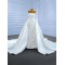 Two In One Wedding Dress Sleeveless Backless Formal Bridal Growns vestido de noiva 2024