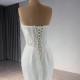 V Neck Ruffled Bridal Gowns Sleeveless Plus Size Vestido De Noiva 2024 Wedding Dress