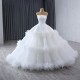 Vestido De Noiva Tiered Wedding Dresses Ball Gown Sleeveless Plus Size Princess Bridal Gowns For Women Robe De Mariee 2024