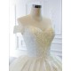 White Ball Gown Princess Wedding Dresses 2024 Sweetheart Neck Off Shoulder Vestido De Novia Lace Luxury Robe De Mariee