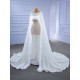 White Mermaid Wedding Dresses Sequin Robe De Mariee Bridal Gown Princess Dress