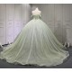 Sparkly Off The Shoulder Sage Green Quinceanera Dresses